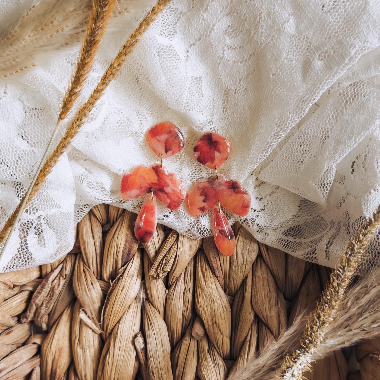 Fall Leaves Cora Dangle Earrings