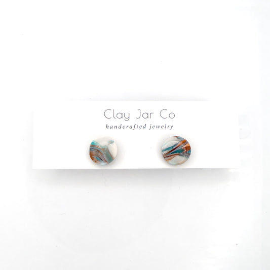 Bone & Stone Mia Stud Earrings