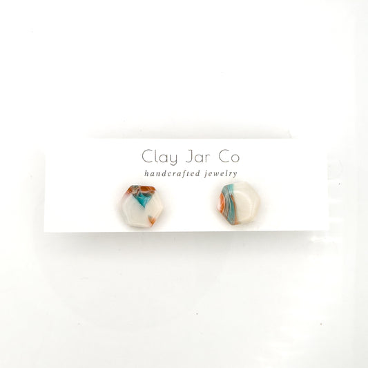 Bone & Stone Nora Stud Earrings