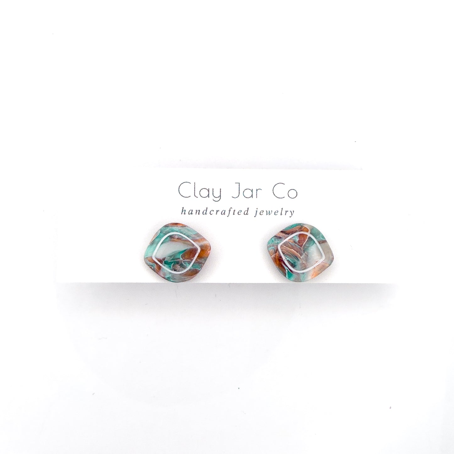 Bone & Stone Emma Stud Earrings