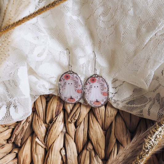 Fall Ghoulie Dangle Earrings