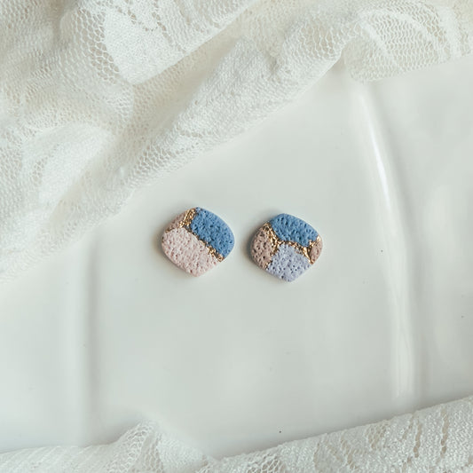 Dreamy Fall Patch Stud Earrings