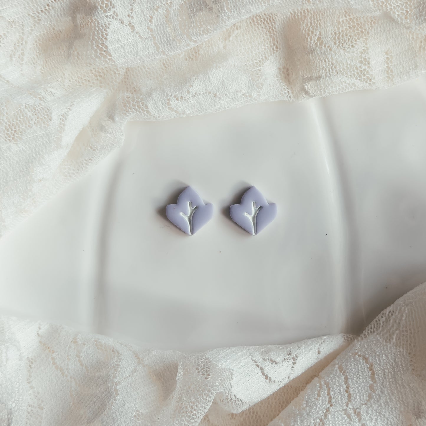 Dreamy Fall Leaf Stud Earrings
