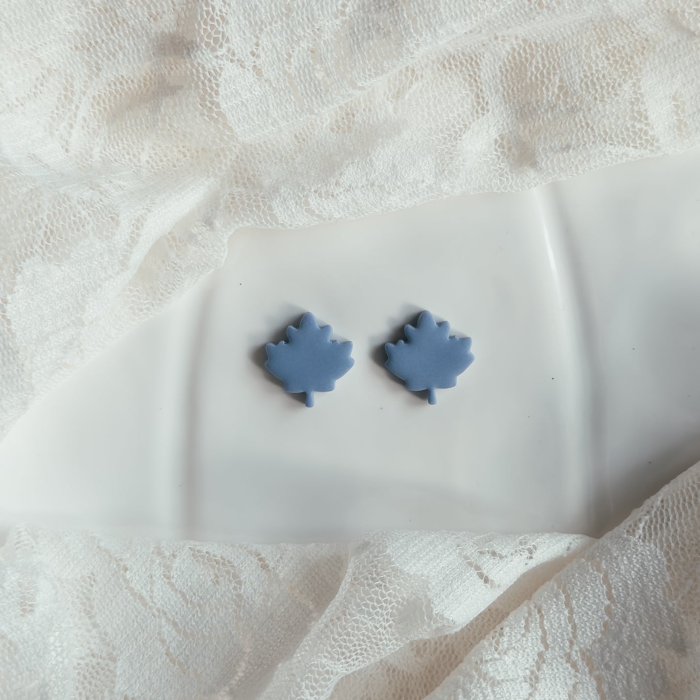 Dreamy Fall Maple Stud  Earrings
